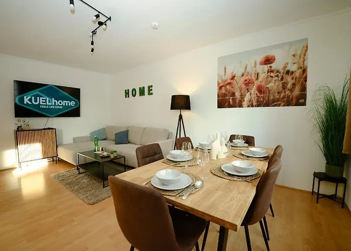 Kuelhome - Wunderschoene Mit Parkplatz & Balkon Fuer 6 * Sitzenberg